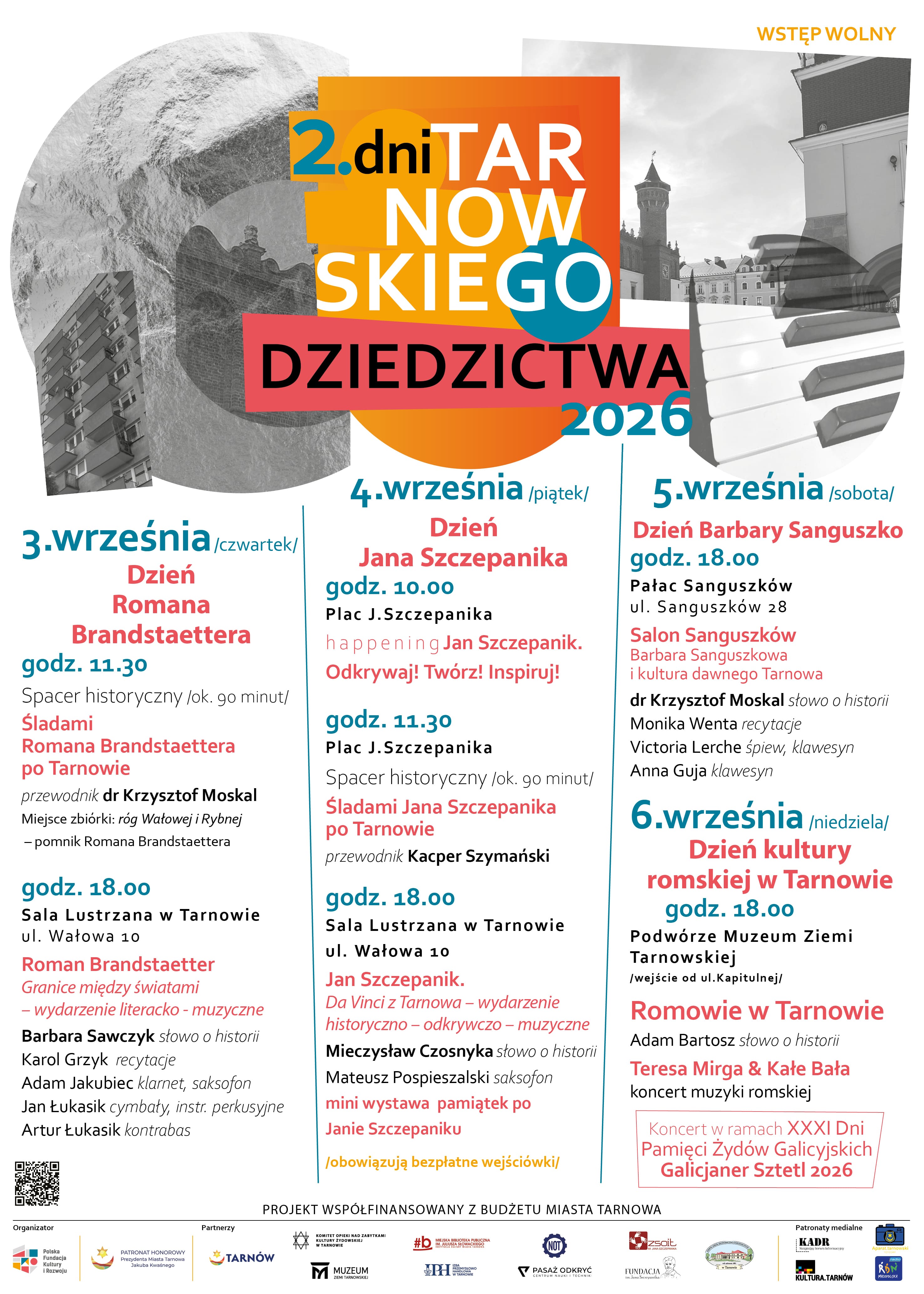 Plakat Dni Tarnowskiego Dziedzictwa 2026
