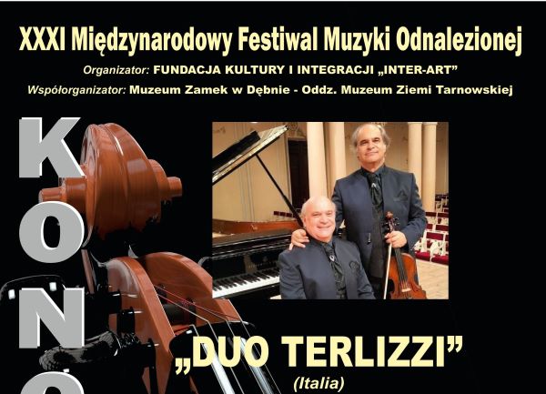 XXXI Międzynarodowy Festiwal Muzyki Odnalezionej – 15 września 2024 r. o godz. 17:00 w Muzeum Zamek w Dębnie