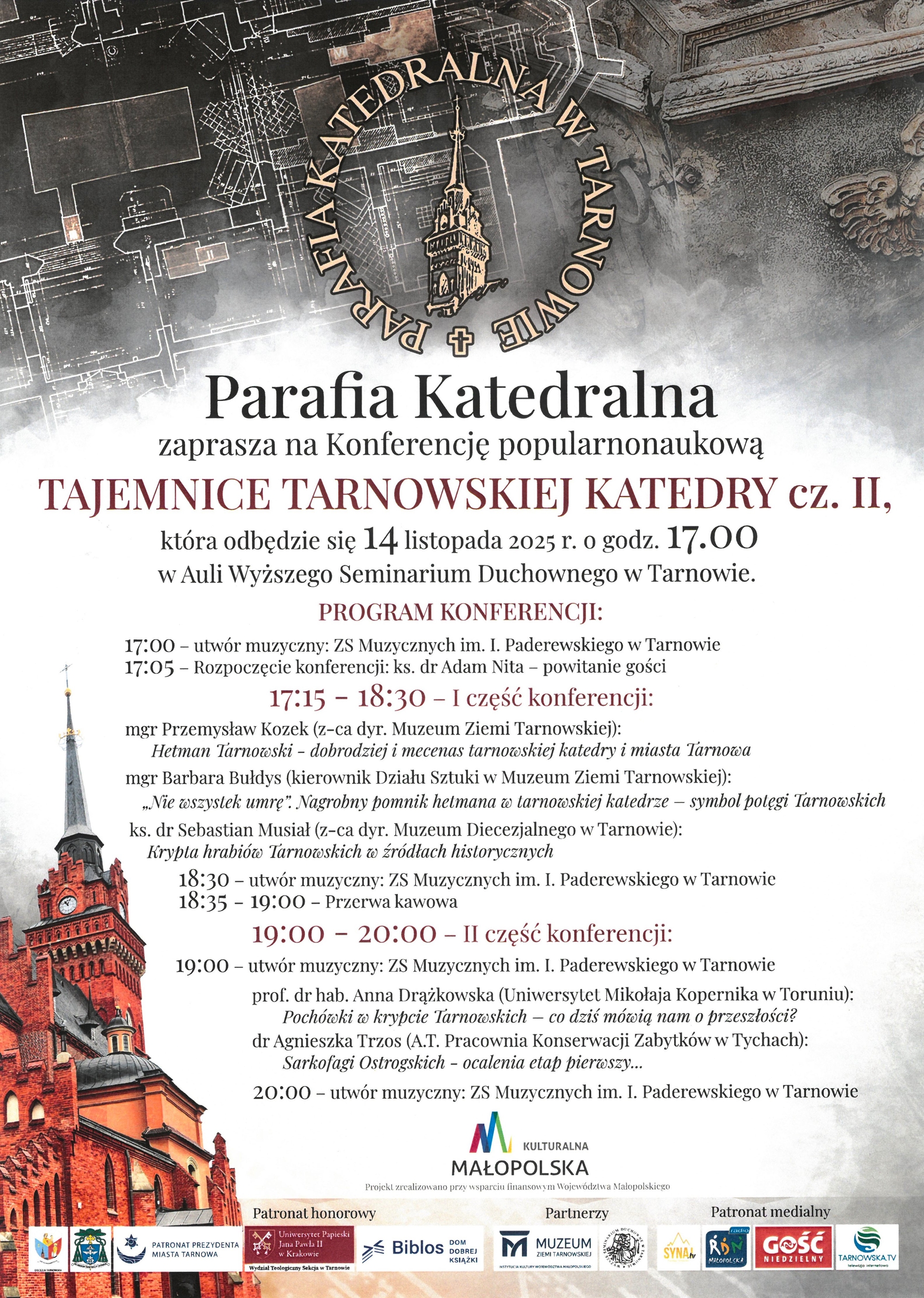 plakat konferencji popularnonaukowej