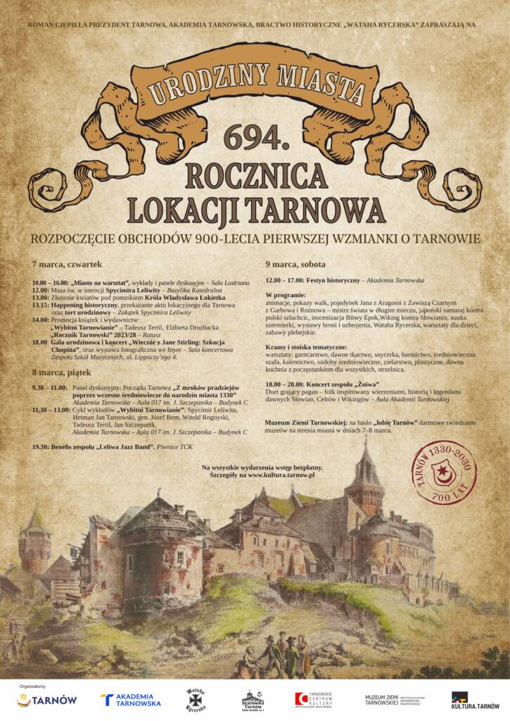 Obchody 694. rocznicy lokacji Tarnowa