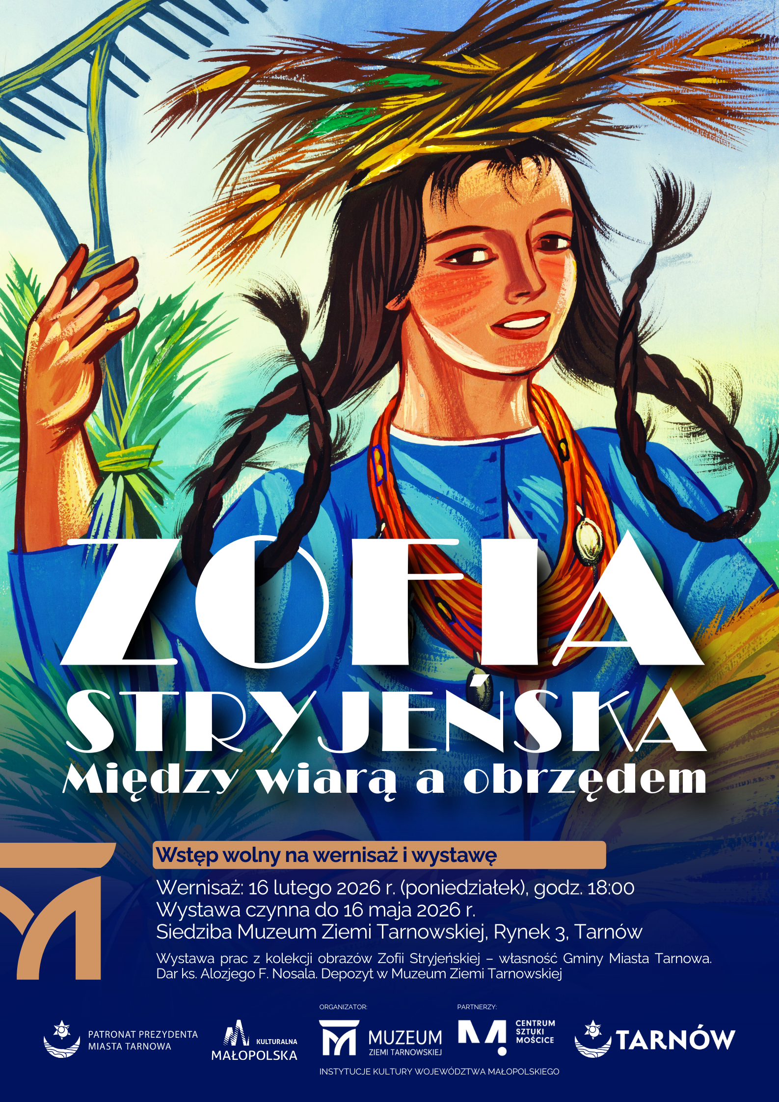 plakat na wystawę