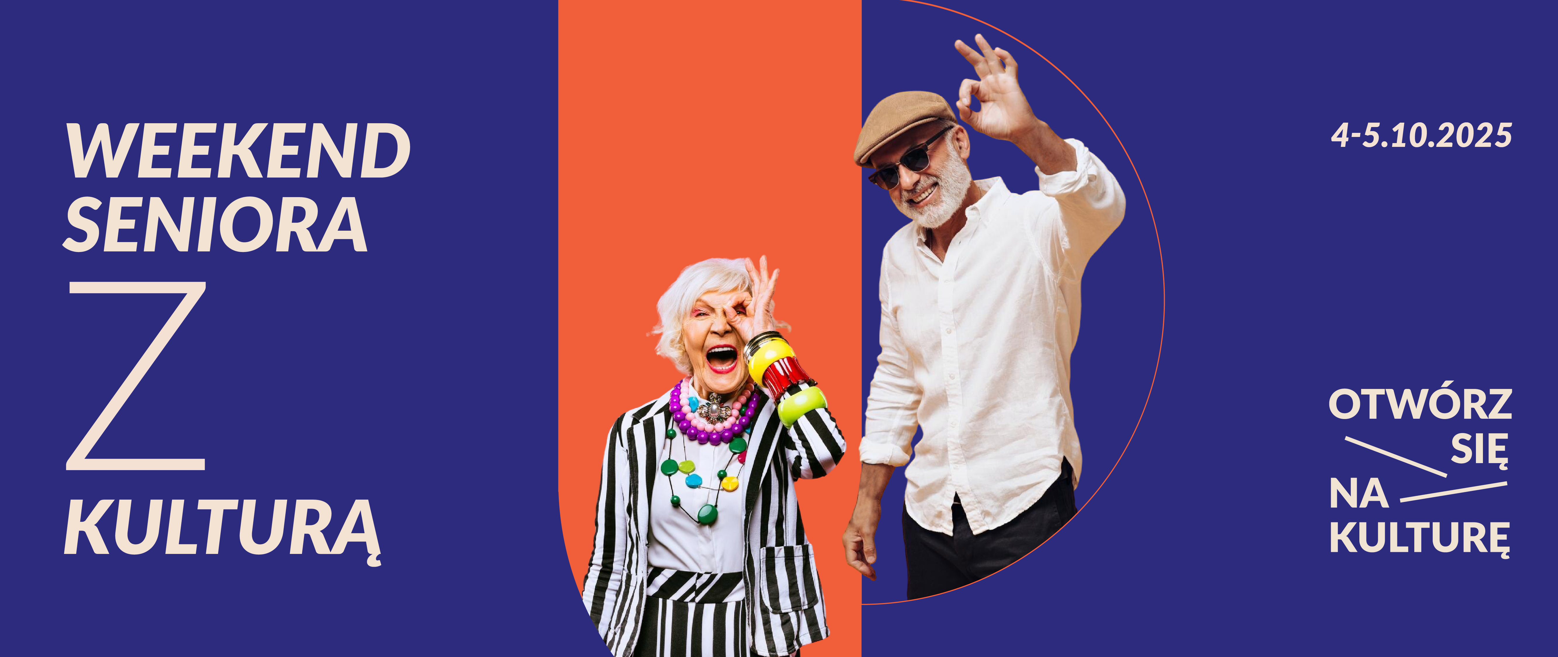 Zaproszenie weekend seniora z kulturą