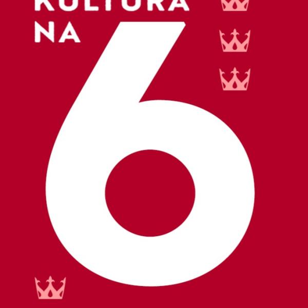 kultura na szóstkę, biała cyfra sześć na czerwonym tle