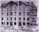 Budowa kamienicy Tadeusza Tertila przy Placu Kazimierza, ok. 1913 r.