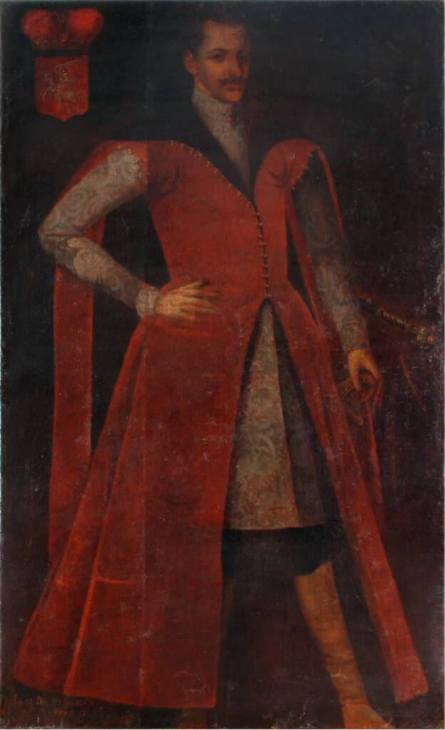 Portret Romana Fedorowicza Sanguszki (1537 - 1571), Polska, XVII w.