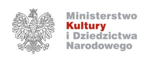 Godło polski po lewej po prawej napis Ministerstwo Kultury i Dziedzictwa Narodowego
