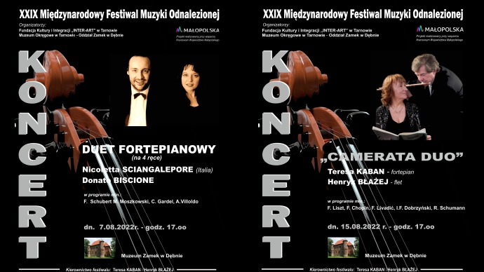 XXIX Międzynarodowy Festiwal Muzyki Odnalezionej na Zamku w Dębnie