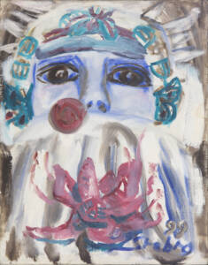 Obraz Joanny Srebro przeznaczony do sprzedaży na aukcji.