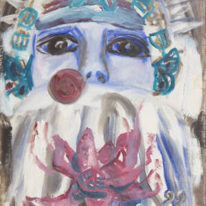 Obraz Joanny Srebro przeznaczony do sprzedaży na aukcji.