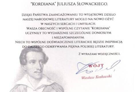 Kolejna edycja Narodowego Czytania odbyła się dziś w Muzeum – Zamek w Dębnie.